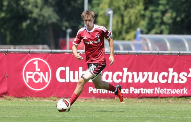 02.08.2026 - Fussball - Saison 2026 2027 - Testspiel Freundschaftsspiel Vorbereitungsspiel: 1. FC Nürnberg Nuernberg FCN ( Club ) - FSV Frankfurt - Sportfoto Zink DaMa - xdaxmax - Marko Soldic (16, 1. FC Nürnberg FCN ) - Freisteller Einzelbild *** August 2, 2026 Soccer Season 2026–2027 Exhibition Match Friendly Match Preseason Match 1 FC Nürnberg Nuremberg FCN Club FSV Frankfurt Sports Photo Zink DaMa xdaxmax Marko Soldic 16, 1 FC Nuremberg FCN Cutout Single Image