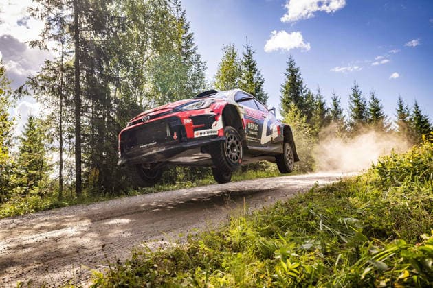 AUTO - WRC, Motorsport Rallye, WM - RALLY FINLAND 2026 30 Yuki YAMAMOTO, James FULTON, Toyota GR Yaris, action during the 2026 Rally Finland, 10th round of the 2026 WRC World Rally Car Championship, from July 30 to August 2, 2026 at Jyvaskyla, Finland - JyvaskylaFinland  Copyright: xNikosxKatikisx