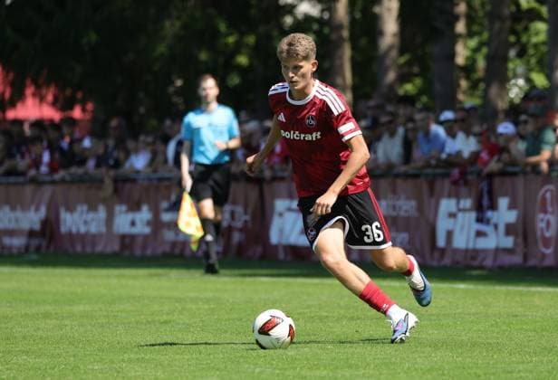 02.08.2026 - Fussball - Saison 2026 2027 - Testspiel Freundschaftsspiel Vorbereitungsspiel: 1. FC Nürnberg Nuernberg FCN ( Club ) - FSV Frankfurt - Sportfoto Zink DaMa - xdaxmax - Kristian Mandic (36, 1. FC Nürnberg FCN ) *** August 2, 2026 Soccer 2026–2027 Season Exhibition Match Friendly Match Preseason Match 1. FC Nürnberg Nuremberg FCN Club FSV Frankfurt Sports Photo Zink DaMa xdaxmax Kristian Mandic 36, 1. FC Nürnberg FCN