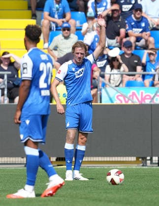 Testspiel, TSG Hoffenheim vs Karlsruher SC 01.08.2024, Dietmar-Hopp-Stadion, Hoffenheim, Testspiel, TSG Hoffenheim vs Karlsruher SC , Wouter Burger (Hoffenheim) Hoffenheim Dietmar-Hopp-Stadion Baden-Wuerttemberg Deutschland *** Friendly Match, TSG Hoffenheim vs. Karlsruher SC, August 1, 2024, Dietmar Hopp Stadium, Hoffenheim, Friendly Match, TSG Hoffenheim vs. Karlsruher SC, Wouter Burger, Hoffenheim, Dietmar Hopp Stadium, Baden-Württemberg, Germany Copyright: xNordphotox xBraticx