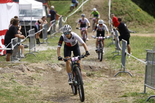 02.08.2026, Monteceneri, Monte Ceneri, 2026 UEC MTB European Championship, EM, Europameisterschaft XCO Women Elite s Final (cross country olympic) Ramona Forchini 7 (SUI) Monteceneri Monte Ceneri Ticino Switzerland *** August 2, 2026, Monteceneri, Monte Ceneri, 2026 UEC MTB European Championship XCO Women s Elite Final, Cross-Country Olympic, Ramona Forchini 7 SUI, Monteceneri, Monte Ceneri, Ticino, Switzerland Copyright: xJustPictures.ch FrancescoxMinghettix jp-en-FrMi-_NG_1445