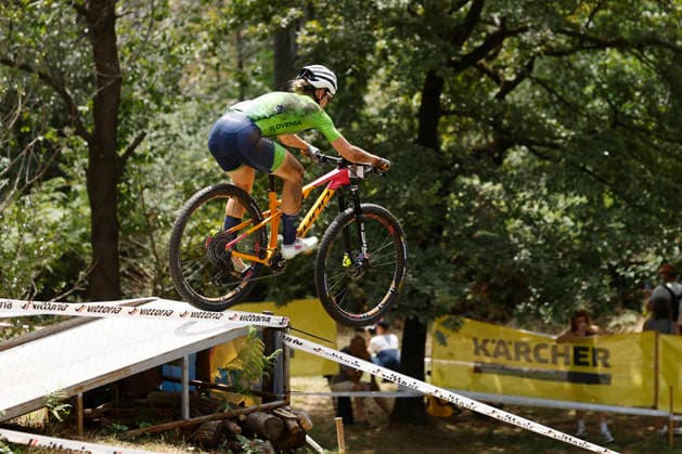 02.08.2026, Monteceneri, Monte Ceneri, 2026 UEC MTB European Championship, EM, Europameisterschaft XCO Women Elite s Final (cross country olympic) Vita Movrin 10 (SLO) Monteceneri Monte Ceneri Ticino Switzerland *** August 2, 2026, Monteceneri, Monte Ceneri, 2026 UEC MTB European Championship XCO Women s Elite Final, Cross-Country Olympic, Vita Movrin 10, SLO, Monteceneri, Monte Ceneri, Ticino, Switzerland Copyright: xJustPictures.ch FrancescoxMinghettix jp-en-FrMi-_NG_1657