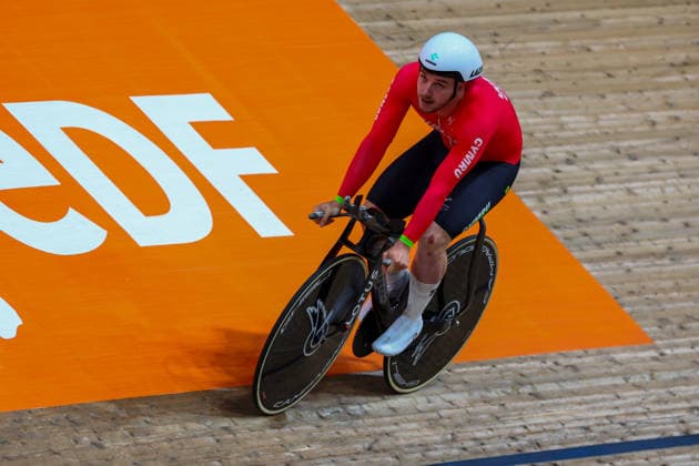 RECORD DATE NOT STATED 2nd August 2026; Glasgow, Scotland; 2026 Commonwealth Games, Final Day; Sir Chris Hoy Velodrome, Track cycling, Rad, Radsport, Bahnrad, Bahn Mens 1000m Time Trial, Rhys Britton (WAL) RogerxEvans