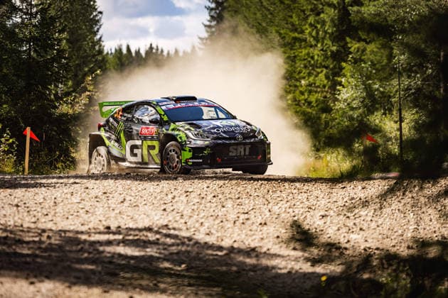 AUTO - WRC, Motorsport Rallye, WM - RALLY FINLAND 2026 53 Johannes KEFERBÖCK, Ilka MINOR, Toyota GR Yaris, action during the 2026 Rally Finland, 10th round of the 2026 WRC World Rally Car Championship, from July 30 to August 2, 2026 at Jyvaskyla, Finland - JyvaskylaFinland  Copyright: xNikosxKatikisx