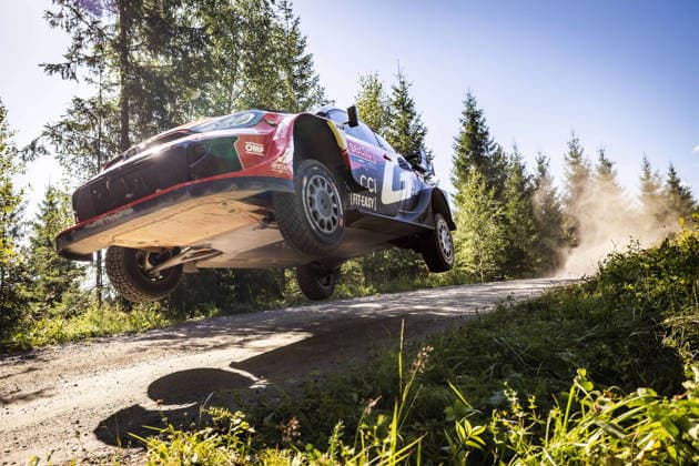 AUTO - WRC, Motorsport Rallye, WM - RALLY FINLAND 2026 18 Takamoto KATSUTA, Aaron JOHNSTON, Toyota GR Yaris Rally1, action during the 2026 Rally Finland, 10th round of the 2026 WRC World Rally Car Championship, from July 30 to August 2, 2026 at Jyvaskyla, Finland - JyvaskylaFinland  Copyright: xNikosxKatikisx