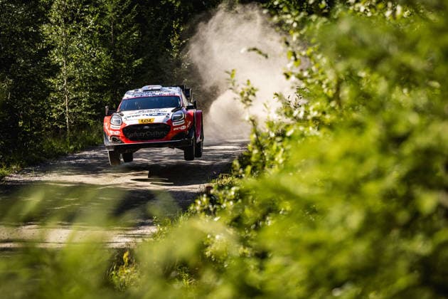 AUTO - WRC, Motorsport Rallye, WM - RALLY FINLAND 2026 22 MÄrtiÅÜÅ¡ SESKS, RenÄrs FRANCIS, Ford Puma Rally1, action during the 2026 Rally Finland, 10th round of the 2026 WRC World Rally Car Championship, from July 30 to August 2, 2026 at Jyvaskyla, Finland - JyvaskylaFinland  Copyright: xNikosxKatikisx