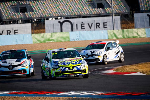 AUTO - CHAMPIONNAT DE FRANCE FFSA TC 2026 - MAGNY-COURS 33 CARLOS Claude (FRA),CARLOS Julin (FRA),Team Leal Competition,Renault Clio IV Cup, action during the 4th round of the Championnat de France FFSA TC 2026, from July 31 to August 2, 2026 on the Circuit de Nevers Magny-Cours, in Magny-Cours, France -  Copyright: xGREGORYxLENORMANDx