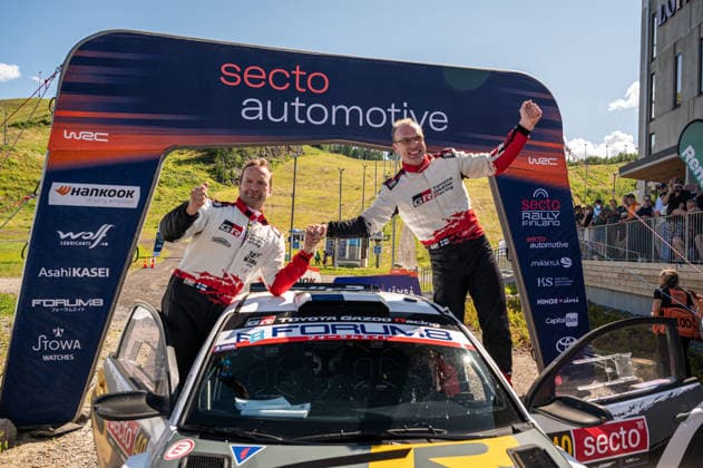 IPA87186202 - Jari-Matti Latvala (FIN) and Juho Hanninen (FIN) during the FIA WRC, Motorsport Rallye, WM SECTO RALLY FINLAND in Jyväskylä, Finland, July 30–August 2, 2026.  Copyright: xFedericoxManoni IPAxSportx xx 87186202