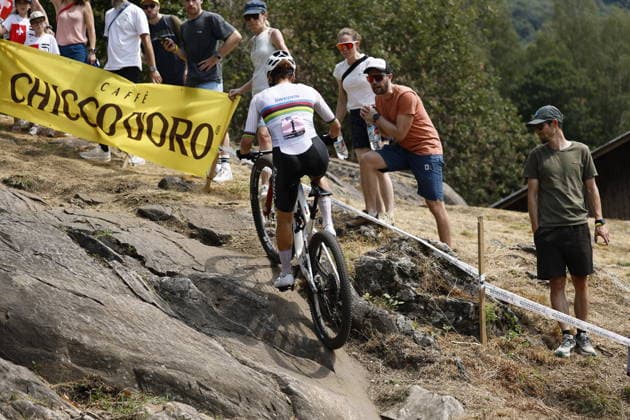 02.08.2026, Monteceneri, Monte Ceneri, 2026 UEC MTB European Championship, EM, Europameisterschaft XCO Women Elite s Final (cross country olympic) Jenny Rissveds 1 (SWE) Monteceneri Monte Ceneri Ticino Switzerland *** August 2, 2026, Monteceneri, Monte Ceneri, 2026 UEC MTB European Championship XCO Women s Elite Final, Cross-Country Olympic, Jenny Rissveds 1 (SWE), Monteceneri, Monte Ceneri, Ticino, Switzerland Copyright: xJustPictures.ch FrancescoxMinghettix jp-en-FrMi-_NG_1849