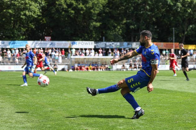 Fußball I Herren I Saison 2026 2027 I Regionalliga Nord I 1.Spieltag I Eintracht Norderstedt - SV Atlas Delmenhorst I 02.08.2026 Ibrahim Temin (5, SV Atlas Delmenhorst) *** Soccer I Men s Team I 2026–2027 Season I Regionalliga Nord I Matchday 1 I Eintracht Norderstedt vs. SV Atlas Delmenhorst I August 2, 2026 Ibrahim Temin 5, SV Atlas Delmenhorst Copyright: xLobeca RalfxHomburgx