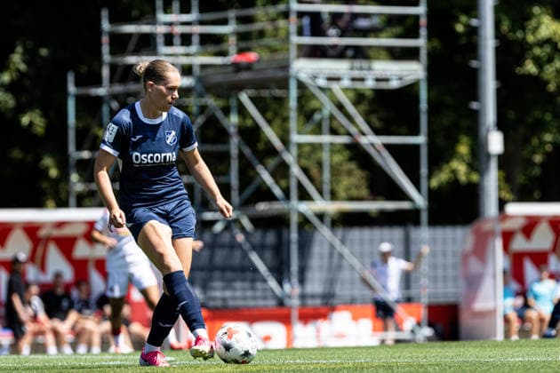 2.Frauen-Bundesliga: FC Köln Frauen II - SC Sand; 02.08.2026 Charlotte Blümel (SC Sand, 14) 2.Frauen-Bundesliga: FC Köln Frauen II - SC Sand; Geißbockheim, Köln; 02.08.2026 DFL regulations prohibit any use of photographs as image sequences and or quasi video. *** Women s Bundesliga 2: FC Köln Women II vs. SC Sand, August 2, 2026, Charlotte Blümel, SC Sand, 14 Women s Bundesliga 2: FC Köln Women II vs. SC Sand, Geißbockheim, Cologne, August 2, 2026 DFL regulations prohibit any use of photographs as image sequences and or quasi-video Copyright: xBEAUTIFULxSPORTS Buriakovx