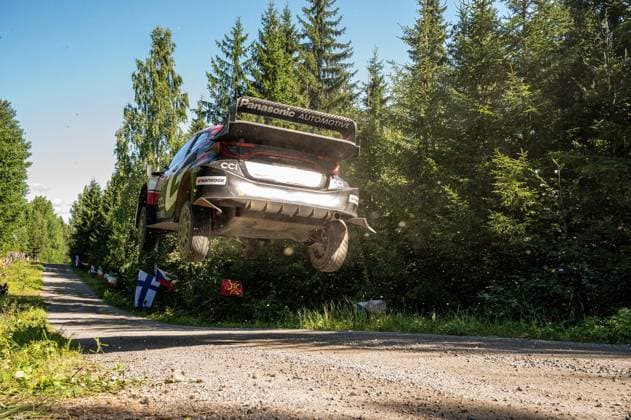 MOTORSPORTS - Rally - 2026 WRC, Motorsport Rallye, WM Rally Finland Photo by IPA ABACAPRESS.COM87186195 - Takamoto Katsuta (JPN) and Aaron Johnston (IRL) in a Toyota GR Yaris Rally1 from Toyota Gazoo Racing WRT in action during the FIA WRC SECTO RALLY FINLAND in Jyväskylä, Finland, July 30–August 2, 2026. Finland Finland  Copyright: xIPAxSport ABACAx