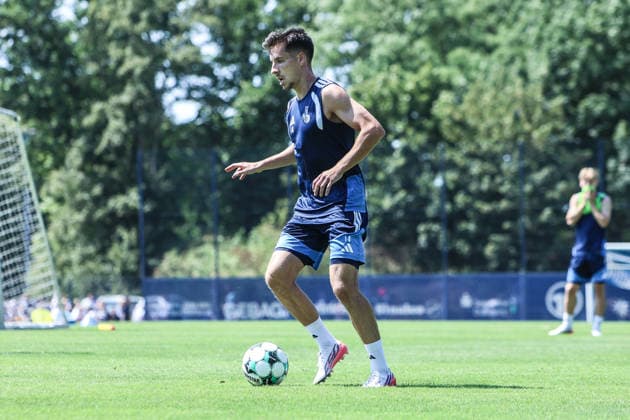 Fussball, 3.Liga Saison 2026 2027 schauinsland reisen Familientag beimMSV Duisburg 02.08.2026, Trainingsgelände MSV Duisburg Conor Noß (MSV Duisburg,14) Duisburg Trainingsgelände MSV Duisburg Nordrhein-Westfalen Deutschland *** Sports, Soccer, 3rd Division 2026–2027 Season, Schauinsland Travel, Family Day at MSV Duisburg, August 2, 2026, MSV Duisburg Training Facility, Conor Noß, MSV Duisburg, 14 Duisburg, MSV Duisburg Training Facility, North Rhine-Westphalia, Germany