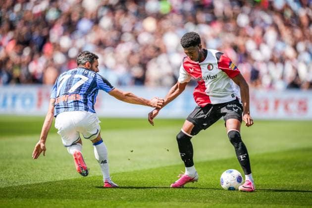 ROTTERDAM , 02-08-2026 , Stadium Feijenoord de Kuip , season 2026 2027 , Dutch preseason football , Friendly match between Feyenoord and Atalanta Bergamo (Kuip Cup) , picture shows Feyenoord player Gaoussou Diarra Feyenoord - Atalanta (friendly)  x205403956x Copyright: