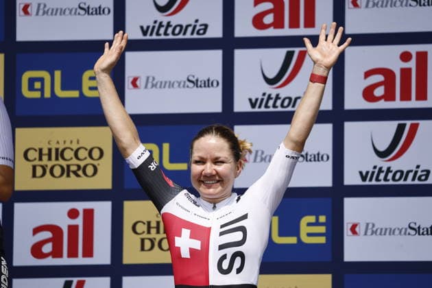 02.08.2026, Monteceneri, Monte Ceneri, 2026 UEC MTB European Championship, EM, Europameisterschaft XCO Women Elite s Final (cross country olympic) Sina Frei 4 (SUI) 1st place, European Champion and gold medal Monteceneri Monte Ceneri Ticino Switzerland *** August 2, 2026, Monteceneri, Monte Ceneri, 2026 UEC MTB European Championship XCO Women s Elite Final, Cross-Country Olympic, Sina Frei 4 SUI, 1st place, European Champion and gold medal, Monteceneri, Monte Ceneri, Ticino, Switzerland Copyright: xJustPictures.ch FrancescoxMinghettix jp-en-FrMi-_NG_2111
