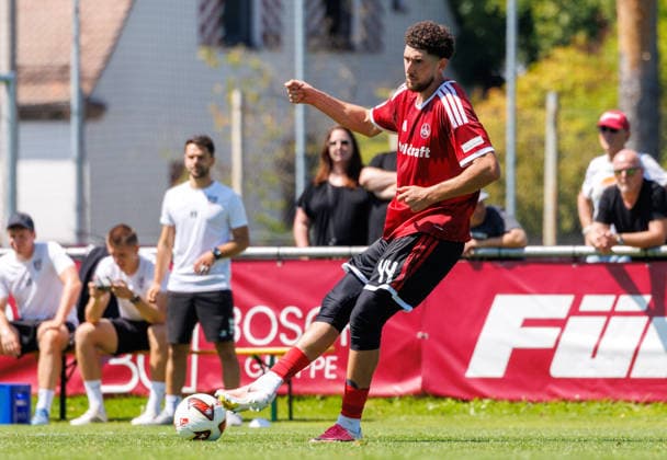 02.08.2026 - Fussball - Saison 2026 2027 - Testspiel Freundschaftsspiel Vorbereitungsspiel: 1. FC Nürnberg Nuernberg FCN ( Club ) - FSV Frankfurt - Sportfoto Zink DaMa - xdaxmax - Khalid Abu El Haija (44, 1. FC Nürnberg FCN ) *** August 2, 2026 Soccer Season 2026–2027 Exhibition Match Friendly Match Preseason Match 1 FC Nuremberg Nuremberg FCN Club FSV Frankfurt Sports Photo Zink DaMa xdaxmax Khalid Abu El Haija 44, 1 FC Nuremberg FCN