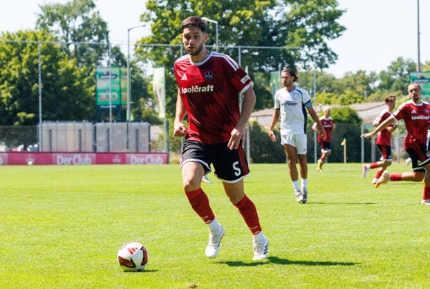 02.08.2026 - Fussball - Saison 2026 2027 - Testspiel Freundschaftsspiel Vorbereitungsspiel: 1. FC Nürnberg Nuernberg FCN ( Club ) - FSV Frankfurt - Sportfoto Zink DaMa - xdaxmax - Styopa Mkrtchyan (5, 1. FC Nürnberg FCN ) *** August 2, 2026 Soccer Season 2026–2027 Exhibition Match Friendly Match Preseason Match 1 FC Nuremberg Nuremberg FCN Club FSV Frankfurt Sports Photo Zink DaMa xdaxmax Styopa Mkrtchyan 5, 1 FC Nuremberg FCN
