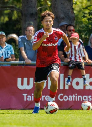 02.08.2026 - Fussball - Saison 2026 2027 - Testspiel Freundschaftsspiel Vorbereitungsspiel: 1. FC Nürnberg Nuernberg FCN ( Club ) - FSV Frankfurt - Sportfoto Zink DaMa - xdaxmax - Justin von der Hitz (27, 1. FC Nürnberg FCN ) - Freisteller Einzelbild *** August 2, 2026 Soccer Season 2026–2027 Exhibition Match Friendly Match Preseason Match 1 FC Nuremberg Nuremberg FCN Club FSV Frankfurt Sports Photo Zink DaMa xdaxmax Justin von der Hitz 27, 1 FC Nuremberg FCN Cutout Single Image