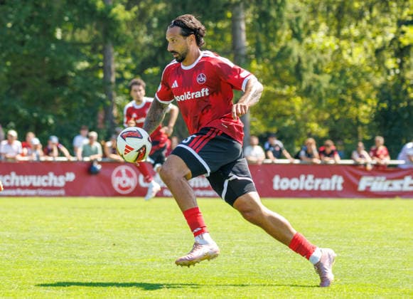 02.08.2026 - Fussball - Saison 2026 2027 - Testspiel Freundschaftsspiel Vorbereitungsspiel: 1. FC Nürnberg Nuernberg FCN ( Club ) - FSV Frankfurt - Sportfoto Zink DaMa - xdaxmax - Adriano Grimaldi (39, 1. FC Nürnberg FCN ) *** August 2, 2026 Soccer 2026–2027 Season Exhibition Match Friendly Match Preseason Match 1. FC Nürnberg FCN Club FSV Frankfurt Sports Photo Zink DaMa xdaxmax Adriano Grimaldi 39, 1. FC Nürnberg FCN