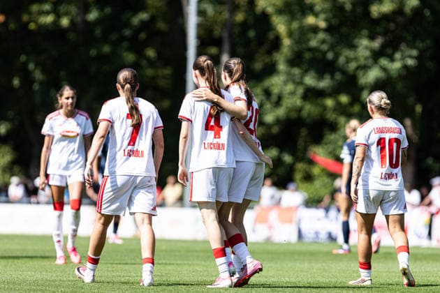 2.Frauen-Bundesliga: FC Köln Frauen II - SC Sand; 02.08.2026 1. FC Köln Frauen bejubelt das Tor, 1:3 durch Paula Hofmann (1. FC Köln Frauen, 4) 2.Frauen-Bundesliga: FC Köln Frauen II - SC Sand; Geißbockheim, Köln; 02.08.2026 DFL regulations prohibit any use of photographs as image sequences and or quasi video. *** Women s Bundesliga 2: FC Köln Women II vs. SC Sand, August 2, 2026. 1. FC Köln Women celebrate the goal; 1–3 by Paula Hofmann; 1. FC Köln Women; 4–2 Women s Bundesliga: FC Köln Women II vs. SC Sand at Geißbockheim, Cologne August 2, 2026 DFL regulations prohibit any use of photographs as image sequences and or quasi-video Copyright: xBEAUTIFULxSPORTS Buriakovx