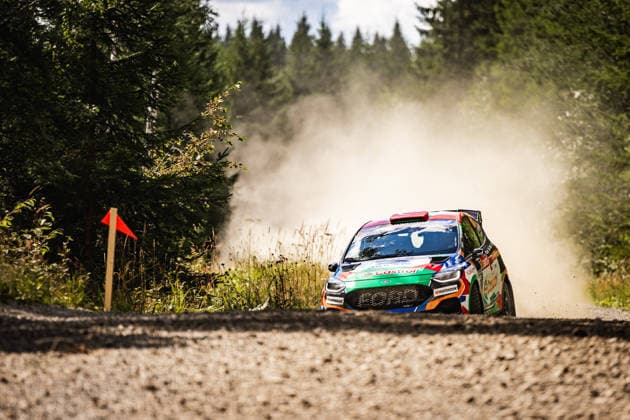 AUTO - WRC, Motorsport Rallye, WM - RALLY FINLAND 2026 65 Ali TÜRKKAN, Oytun ALBAYRAK, Ford Fiesta Rally3, action during the 2026 Rally Finland, 10th round of the 2026 WRC World Rally Car Championship, from July 30 to August 2, 2026 at Jyvaskyla, Finland - JyvaskylaFinland  Copyright: xNikosxKatikisx