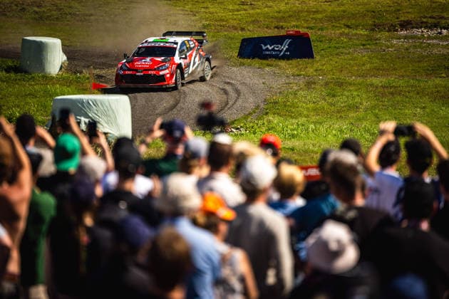 AUTO - WRC, Motorsport Rallye, WM - RALLY FINLAND 2026 33 Elfyn EVANS, Scott MARTIN, Toyota GR Yaris Rally1, action during the 2026 Rally Finland, 10th round of the 2026 WRC World Rally Car Championship, from July 30 to August 2, 2026 at Jyvaskyla, Finland - JyvaskylaFinland  Copyright: xNikosxKatikisx