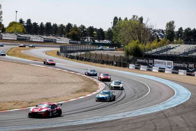 AUTO - CHAMPIONNAT DE FRANCE FFSA GT 2026 - MAGNY-COURS 08 LEURS RomÃ o (FRA), HENRY Joshua (IRL), Mirage Racing,Toyota GR Supra GT4 EVO2, action 36 Cazaux Mathias (FRA), Huteau Pascal (FRA), Code Racing Development Alpine A110 GT4 EVO action during the 4th round of the Championnat de France FFSA GT 2026, from July 31 to August 2, 2026 on the Circuit de Nevers Magny-Cours, in Magny-Cours, France -  Copyright: xGREGORYxLENORMANDx