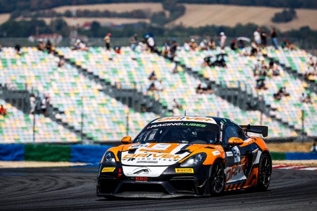 AUTO - CHAMPIONNAT DE FRANCE FFSA GT 2026 - MAGNY-COURS 24 FERRARIN Nicco (FRA), BRICHE Julien, JSB CompÃ tition, Porsche 718 Cayman GT4 RS CS, action during the 4th round of the Championnat de France FFSA GT 2026, from July 31 to August 2, 2026 on the Circuit de Nevers Magny-Cours, in Magny-Cours, France -  Copyright: xGREGORYxLENORMANDx