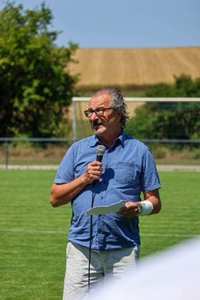 Gerd Körber (TV Darsmheim) Benefizspiel. Darmsheim, Fußball, Sindelfingen Eibner-Pressefoto Noah Schubert Benefizspiel. Darmsheim, Fußball, Sindelfingen Darmsheim *** Gerd Körber TV Darsmheim Charity Match Darmsheim, Soccer, Sindelfingen Eibner Press Photo Noah Schubert Charity Match Darmsheim, Soccer, Sindelfingen Darmsheim Copyright: xEibner-Pressefotox NoahxSchubertx EP_hec