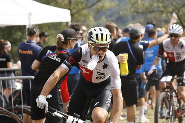 02.08.2026, Monteceneri, Monte Ceneri, 2026 UEC MTB European Championship, EM, Europameisterschaft XCO Men Elite s Final (cross country olympic) Filippo Colombo 17 (SUI) Monteceneri Monte Ceneri Ticino Switzerland *** August 2, 2026, Monteceneri, Monte Ceneri, 2026 UEC MTB European Championship XCO Men s Elite Final, Cross Country Olympic, Filippo Colombo 17 SUI, Monteceneri, Monte Ceneri, Ticino, Switzerland Copyright: xJustPictures.ch FrancescoxMinghettix jp-en-FrMi-_NG_2355