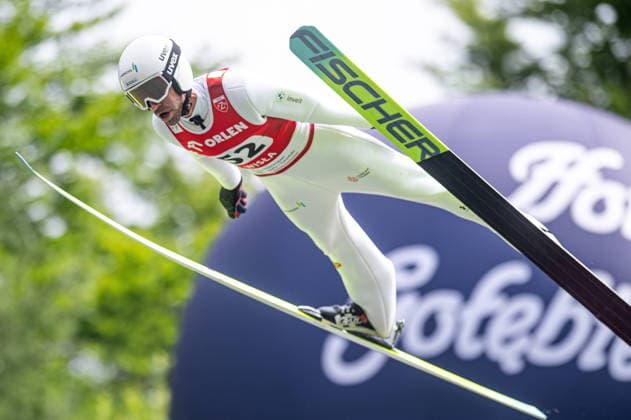 Wisla 02.08.2026 Ski jumping, Skispringen, Ski, nordisch FIS Summer Grand Prix 2026 on Adam Malysz Wisla Malinka Hill. Day 2. Individual Competition --- Skoki Narciarskie. FIS Letnie Grand Prix 2026 na Skoczni im. Adama Malysza w Wisle Malince. Konkurs indywidualny. Dzien 2. . Persons shown : Roman Koudelka Fot. Kai Taller Arena Akcji NEWSPIX.PL --- newspix.pl POLAND OUT! 