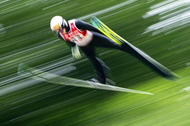 Wisla 02.08.2026 Ski jumping, Skispringen, Ski, nordisch FIS Summer Grand Prix 2026 on Adam Malysz Wisla Malinka Hill. Day 2. Individual Competition --- Skoki Narciarskie. FIS Letnie Grand Prix 2026 na Skoczni im. Adama Malysza w Wisle Malince. Konkurs indywidualny. Dzien 2. . Persons shown : Danil Vassilyev Fot. Kai Taller Arena Akcji NEWSPIX.PL --- newspix.pl POLAND OUT! 