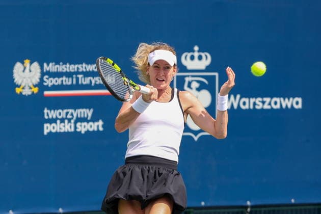 WARSZAWA 02.08.2026 TURNIEJ WTA, Tennis Damen 125 WARSAW T-MOBILE POLISH OPEN - KWALIFIKACJE --- TENNIS TOURNAMENT WTA 125 WARSAW T-MOBILE POLISH OPEN - QUALIFICATION ROUND URSZULA RADWANSKA FOT. ANNA KLEPACZKO FOTOPYK NEWSPIX.PL --- newspix.pl POLAND OUT! 