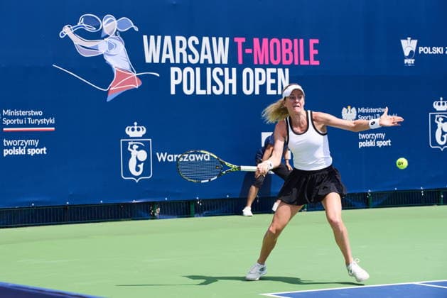 Warszawa 02.08.2026. Tenis. WTA, Tennis Damen 125 Warsaw T-Mobile Polish Open, day 1, Warsaw, Poland --- Tenis. Turniej WTA 125 Warsaw T-Mobile Polish Open, dzien 1, Warszawa Persons shown: Urszula Radwanka (POL) Fot. Dominika Chmura Arena Akcji NEWSPIX.PL --- newspix.pl POLAND OUT! 