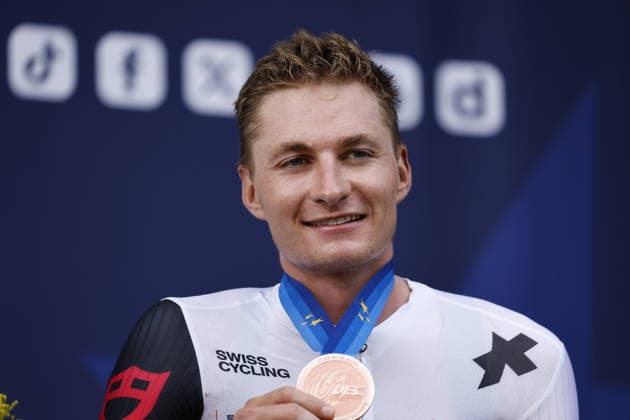 02.08.2026, Monteceneri, Monte Ceneri, 2026 UEC MTB European Championship, EM, Europameisterschaft XCO Men Elite s Final (cross country olympic) Fabio Püntener 1 (SUI) 3rd place and bronze medal Monteceneri Monte Ceneri Ticino Switzerland *** August 2, 2026, Monteceneri, Monte Ceneri, 2026 UEC MTB European Championship XCO Men s Elite Final, Cross Country Olympic, Fabio Püntener (1 SUI), 3rd place and bronze medal, Monteceneri, Monte Ceneri, Ticino, Switzerland Copyright: xJustPictures.ch FrancescoxMinghettix jp-en-FrMi-_NG_2807
