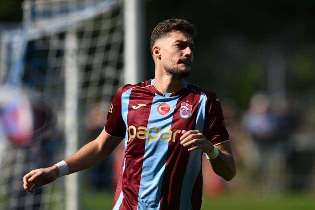 Trabzonspor v Udinese - Friendlies VILLACH, AUSTRIA - AUGUST 2: Ernest Muci of Trabzonspor in action during friendlies between Trabzonspor and Udinese in Villach, Austria on August 2, 2026. Hasan Tascan Anadolu Villach Austria. Editorial use only. Please get in touch for any other usage.  Copyright: x2026xAnadoluxHasanxTascanx