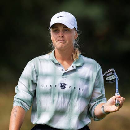 LYDHAM & ST ANNES, ENGLAND 20260802 Maja Stark pa det sjätte halet under den sista tävlingsdagen av AIG British Open pa Royal Lydham & St Annes Golf Club Lydham &S t Annes England x1019x *** LYDHAM ST ANNES, ENGLAND 20260802 Maja Stark on the sixth hole during the final day of competition at the AIG British Open at Royal Lydham St Annes Golf Club, Lydham St Annes, England x1019x  Copyright: xChristerxHöglund TTx AIG WOMENS OPEN GOLF