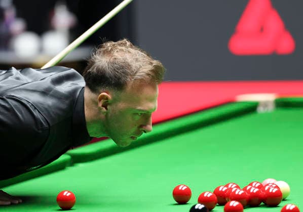 (260802) -- SHANGHAI, Aug. 2, 2026 -- Judd Trump competes duing the final match between Judd Trump of England and Kyren Wilson of England at the World Snooker Shanghai Masters 2026 in Shanghai, east China, Aug. 2, 2026. ) (SP)CHINA-SHANGHAI-SNOOKER-SHANGHAI MASTERS 2026-FINAL (CN) ChenxHaoming 