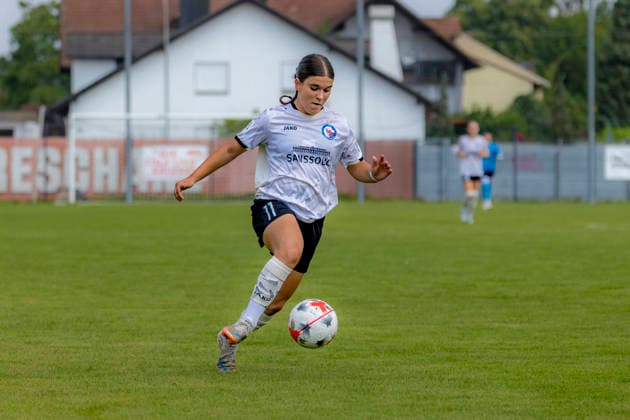 Ingolstadt, Deutschland 02. August 2026: 2. BL - Frauen - 2026 2027 - Sp. 1 - FC Ingolstadt 04 gegen 1. FFC Turbine Potsdam Im Bild: Leonie Preußler Preussler (1.FFC) DFL DFB regulations prohibit any use of photographs as image sequences and or quasi-video ESV-Stadion Bayern *** Ingolstadt, Germany August 2, 2026 2nd Division Women 2026–2027 Match 1: FC Ingolstadt 04 vs. 1 FFC Turbine Potsdam Pictured: Leonie Preußler Preussler 1 FFC DFL DFB regulations prohibit any use of photographs as image sequences and or quasi-video ESV Bayern Stadium Copyright: xFotostandx xSchäferx
