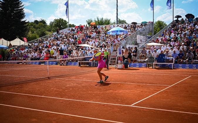 Tennis ITF Tour Ladies Open Hechingen 2026 02.08.2026 Finale, Uebersicht Siegerin Barbora Palicova (CZE) *** Tennis ITF Tour Ladies Open Hechingen 2026 02 08 2026 Final, Overview: Winner Barbora Palicova (CZE)