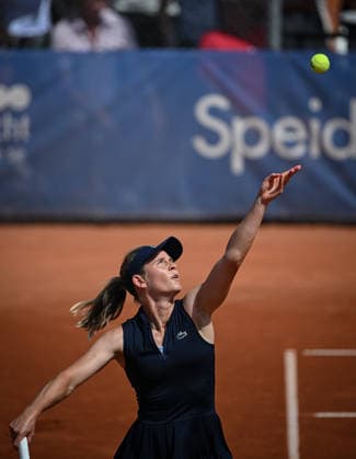 Tennis ITF Tour Ladies Open Hechingen 2026 02.08.2026 Finale, Uebersicht Fiona Ferro (FRA) *** Tennis ITF Tour Ladies Open Hechingen 2026 02 08 2026 Final, Overview: Fiona Ferro (FRA)