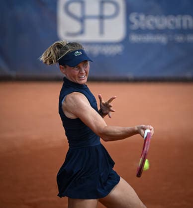 Tennis ITF Tour Ladies Open Hechingen 2026 02.08.2026 Finale, Uebersicht Fiona Ferro (FRA) *** Tennis ITF Tour Ladies Open Hechingen 2026 02 08 2026 Final, Overview: Fiona Ferro (FRA)