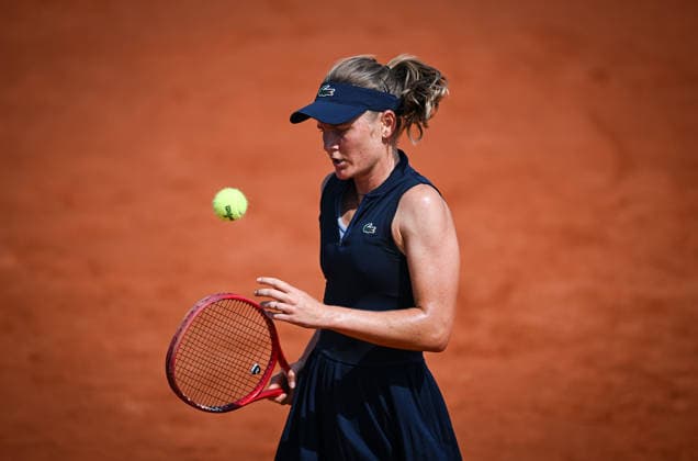 Tennis ITF Tour Ladies Open Hechingen 2026 02.08.2026 Finale, Uebersicht Fiona Ferro (FRA) *** Tennis ITF Tour Ladies Open Hechingen 2026 02 08 2026 Final, Overview: Fiona Ferro (FRA)