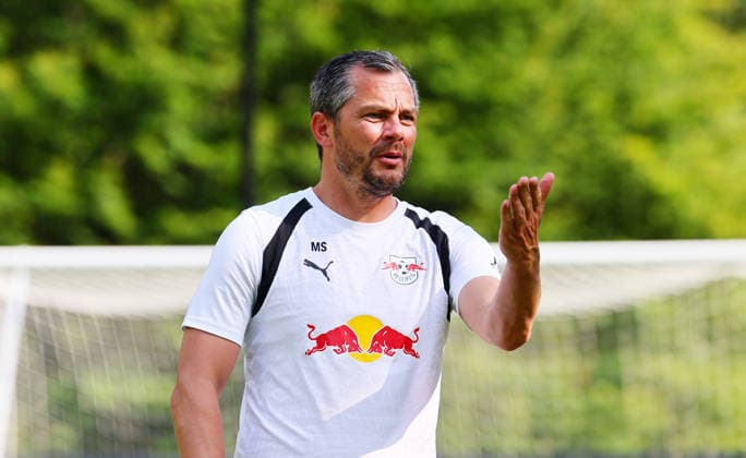 RB Leipzig - AUT Trainingslager Bundesliga Saalfelden, 02.08.2026, Gut Brandlhof, Fussball, Bundesliga, GER , RB Leipzig - Trainingslager in Saalfelden am Steinernen Meer AUT. , Im Bild: Marcel Schäfer Schaefer (RB Leipzig, Geschäftsführer , *** RB Leipzig (AUT) Training Camp, Bundesliga, Saalfelden, August 2, 2026, Gut Brandlhof, Soccer, Bundesliga, GER, RB Leipzig Training Camp in Saalfelden am Steinernen Meer (AUT), Pictured: Marcel Schäfer (Schaefer), RB Leipzig, Managing Director of Sports, Picture Point