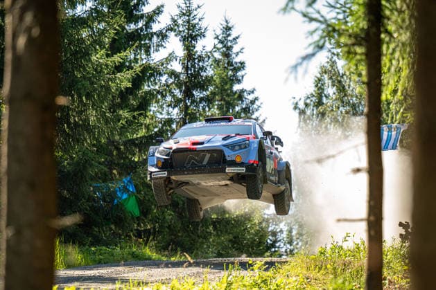 2026 FIA WRC, Motorsport Rallye, WM Secto Rally Finland - Day 4 Thierry Neuville (BEL) and Martijn Wydaeghe (BEL) in a Hyundai i20 N Rally1 of Hyundai Shell Mobis World Rally Team in action during the FIA WRC SECTO RALLY FINLAND in Jyvaskyla, Finland, on July 30-. Jyväskylä Finland  Copyright: xFedericoxManonix originalFilename:manoni-fiawrc20260802_npgF1.jpg