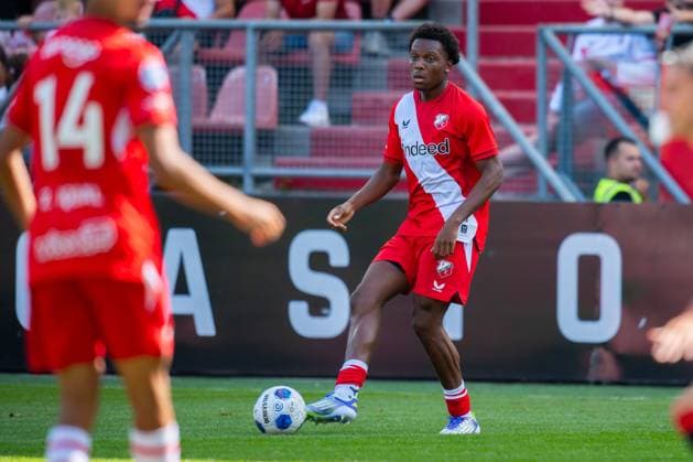 UTRECHT , 02-08-2026 , Stadium Galagenwaard , season 2026 2027 , Dutch Pre-season football , match between FC Utrecht and Sevilla , picture shows FC Utrecht player Emmanuel Chigozie Owen Utrecht - Sevilla (friendly)  x205412080x Copyright: