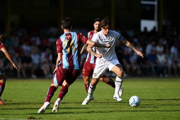 Trabzonspor v Udinese - Friendlies VILLACH, AUSTRIA - AUGUST 2: Nicolo Zaniolo of Udinese in action during friendlies between Trabzonspor and Udinese in Villach, Austria on August 2, 2026. Hasan Tascan Anadolu Villach Austria. Editorial use only. Please get in touch for any other usage.  Copyright: x2026xAnadoluxHasanxTascanx