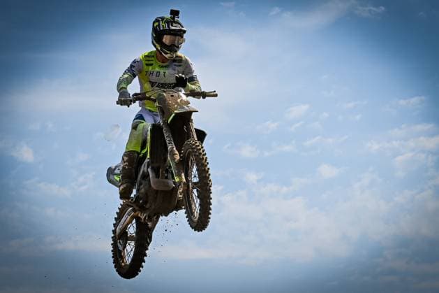 Undefined athlete pictured in action during the motocross MX2 Grand Prix Flanders, race 14 20 of the FIM Motocross World Championship, WM, Weltmeisterschaft Sunday, August 2, 2026, in Lommel. JILLxDELSAUX  x182628934x