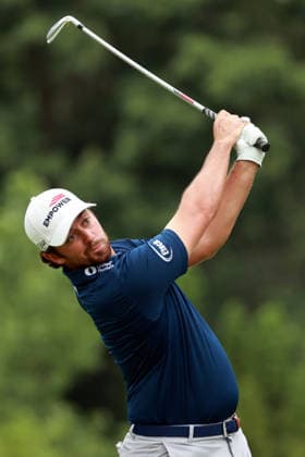 Rocket Mortgage 2026 DETROIT, MICHIGAN - August 2: Davis Riley of the United States hits from the 9th tee during the final round of the Rocket Classic 2026 at the Detroit Golf Club in Detroit, Michigan, USA, August 2, 2026. Detoit Michian United States  Copyright: xAmyxLemusx originalFilename:lemus-rocketmo260802_npQCb.jpg