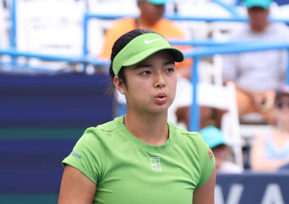 August 2, 2026, Washington, Columbia, USA: ALEXANDRA EALA of Philippines during the match against J. Pegula of USA in the final of Mubadala Washington DC, USA. Washington USA - ZUMAc278 20260802_zsp_c278_006 Copyright: xMarcinxCholewinskix